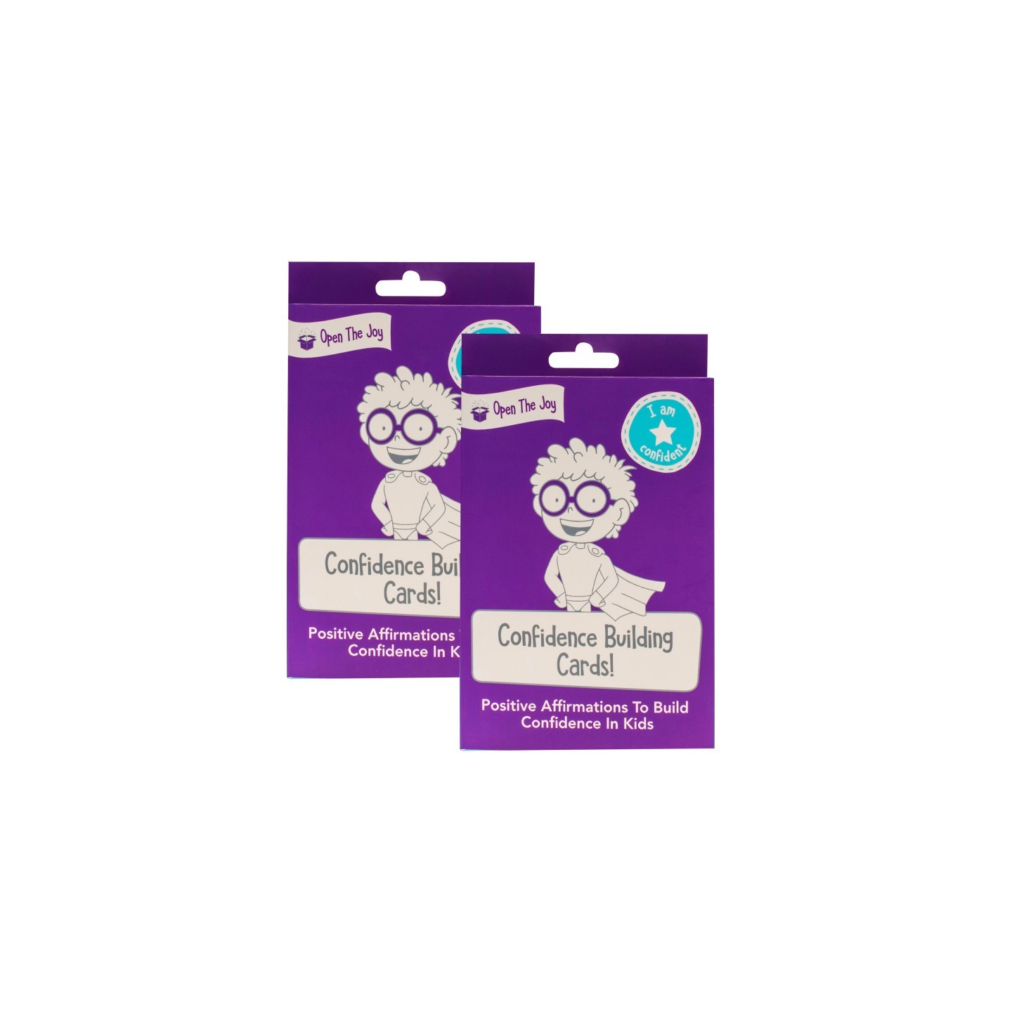 Open the Joy Confidence Building Cards, 2 Sets