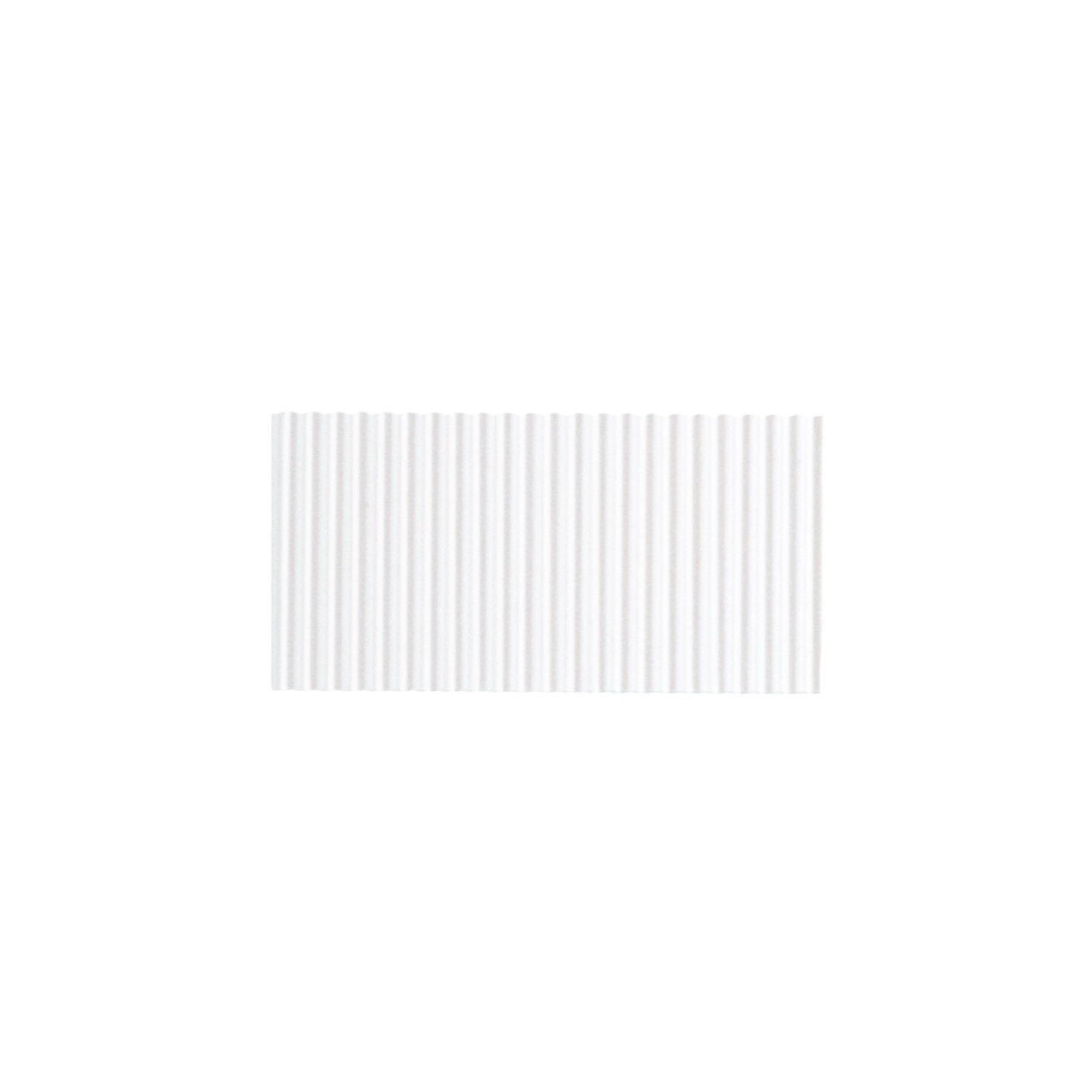 Corobuff® Corrugated Paper, White, 48" x 25', 1 Roll