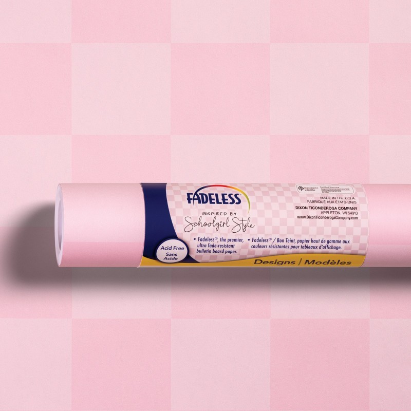Fadeless® Schoolgirl Style Bulletin Board Paper, 48" x 50', Cake Pop