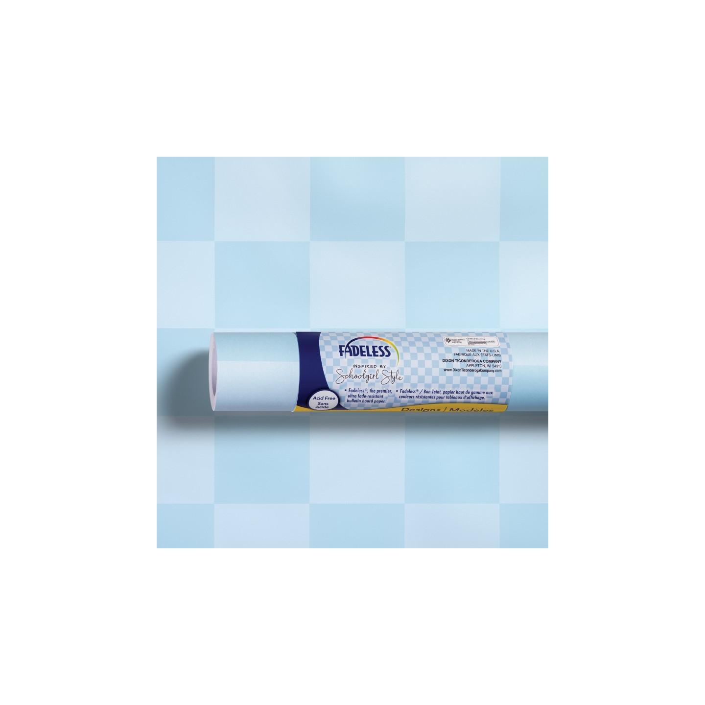 Fadeless® Schoolgirl Style Bulletin Board Paper, 48" x 50', Pool Party