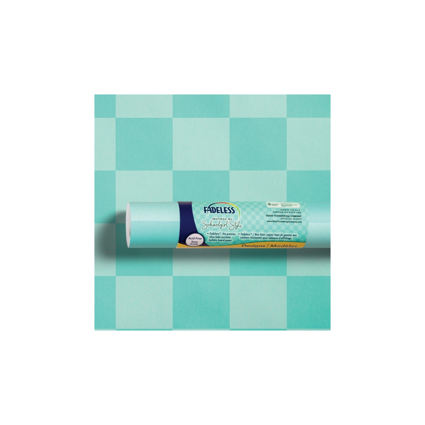 Fadeless® Schoolgirl Style Bulletin Board Paper, 48" x 50', Daydream