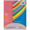 Pacon® Colorful Card Stock Assortment, 10 Colors, 8-1/2" x 11", 250 Sheets