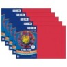 Tru-Ray® Construction Paper, Heavyweight, Holiday Red, 12" x 18", 50 Sheets Per Pack, 5 Packs