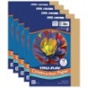 Tru-Ray® Construction Paper, Heavyweight, Almond, 9" x 12", 50 Sheets Per Pack, 5 Packs