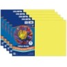 Tru-Ray® Construction Paper, Heavyweight, Lively Lemon, 12" x 18", 50 Sheets Per Pack, 5 Packs