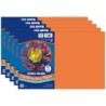 Tru-Ray® Construction Paper, Heavyweight, Electric Orange, 12" x 18", 50 Sheets Per Pack, 5 Packs