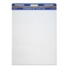 The Present-It® Easel Pad, Self-Adhesive, White, 1" Ruled 25" x 30", 25 Sheets