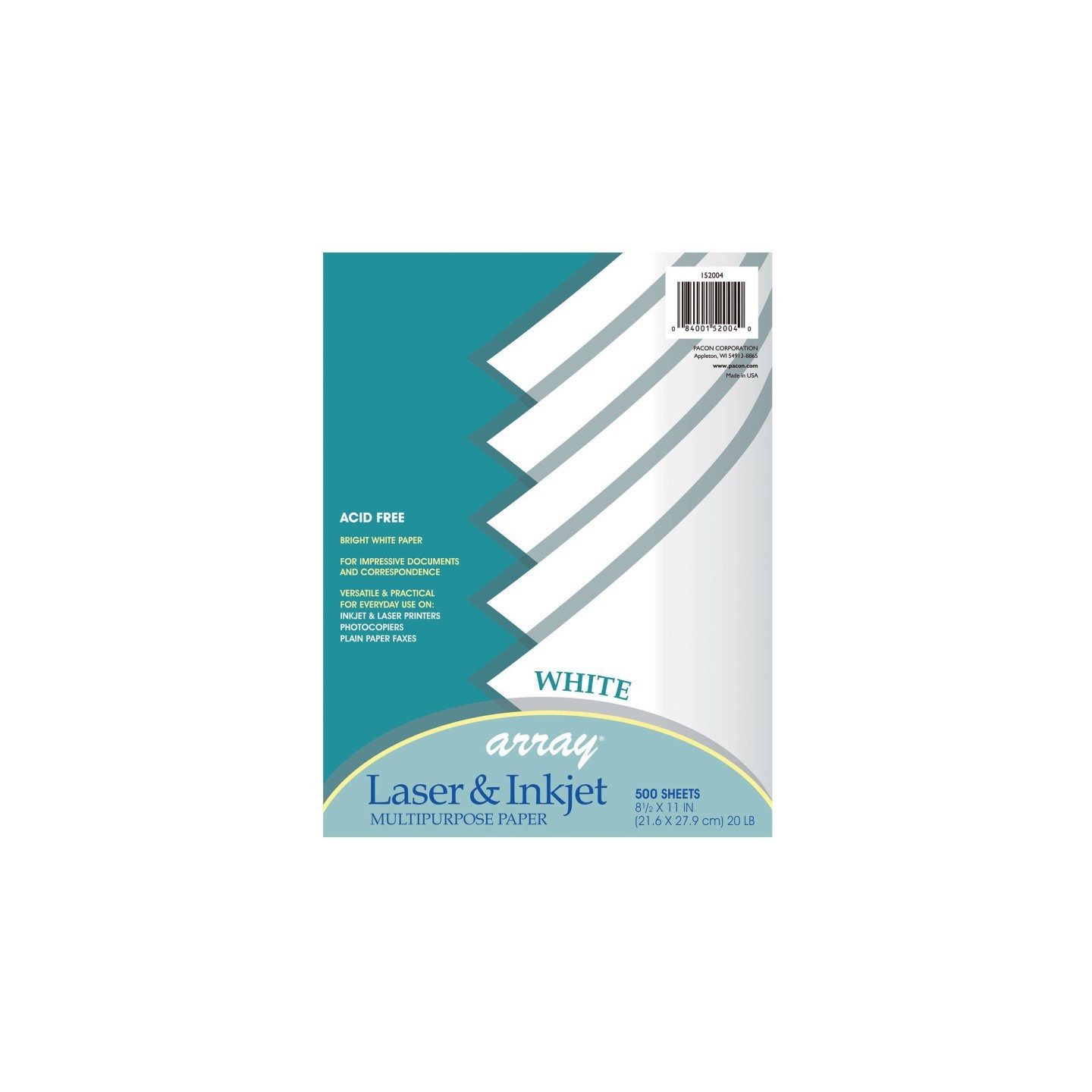 Pacon® Multi-Purpose Paper, White, 8-1/2" x 11", 500 Sheets