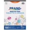 Prang® Sketch Pad, 9" x 12", 100 Sheets