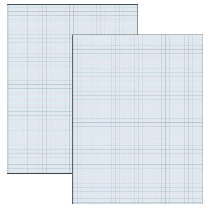 Pacon® Graphing Paper, White, 1/4" Quadrille Ruled, 8-1/2" x 11", 500 Sheets Per Pack, 2 Packs