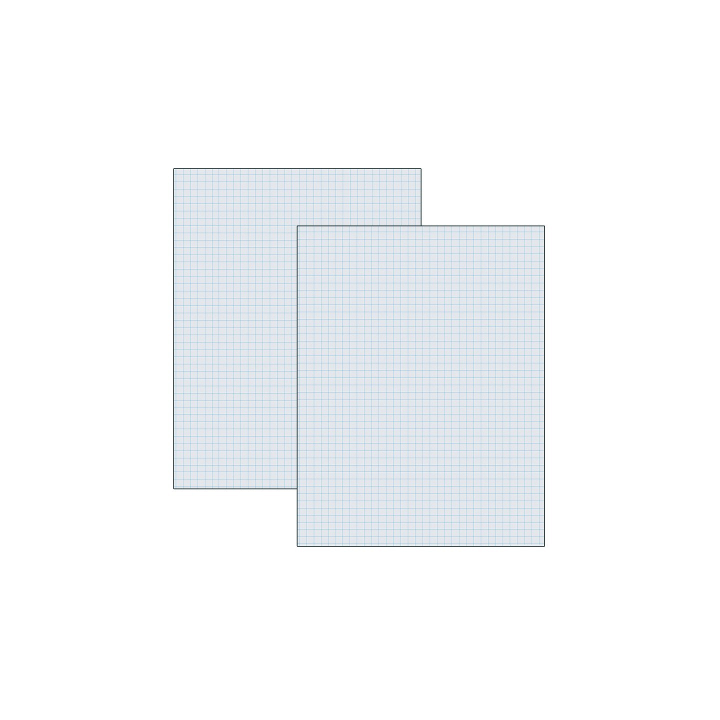 Pacon® Graphing Paper, White, 1/4" Quadrille Ruled, 8-1/2" x 11", 500 Sheets Per Pack, 2 Packs