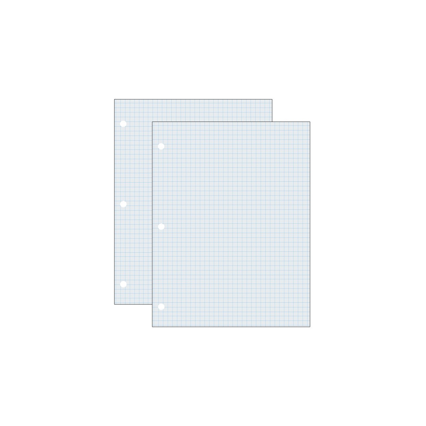 Pacon® Graphing Paper, White, 2-sided, 1/4" Quadrille Ruled 8-1/2" x 11", 500 Sheets Per Pack, 2 Packs