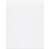 Pacon® Composition Paper, White, Red Margin, 3/8" Ruled 8" x 10-1/2", 500 Sheets