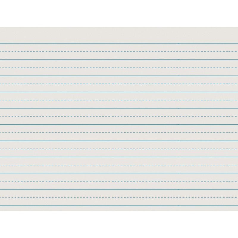 Pacon® Newsprint Handwriting Paper, Alternate Dotted, Grade 2, 3/4" x 3/8" Ruled Long, 11" x 8-1/2", 500 Sheets