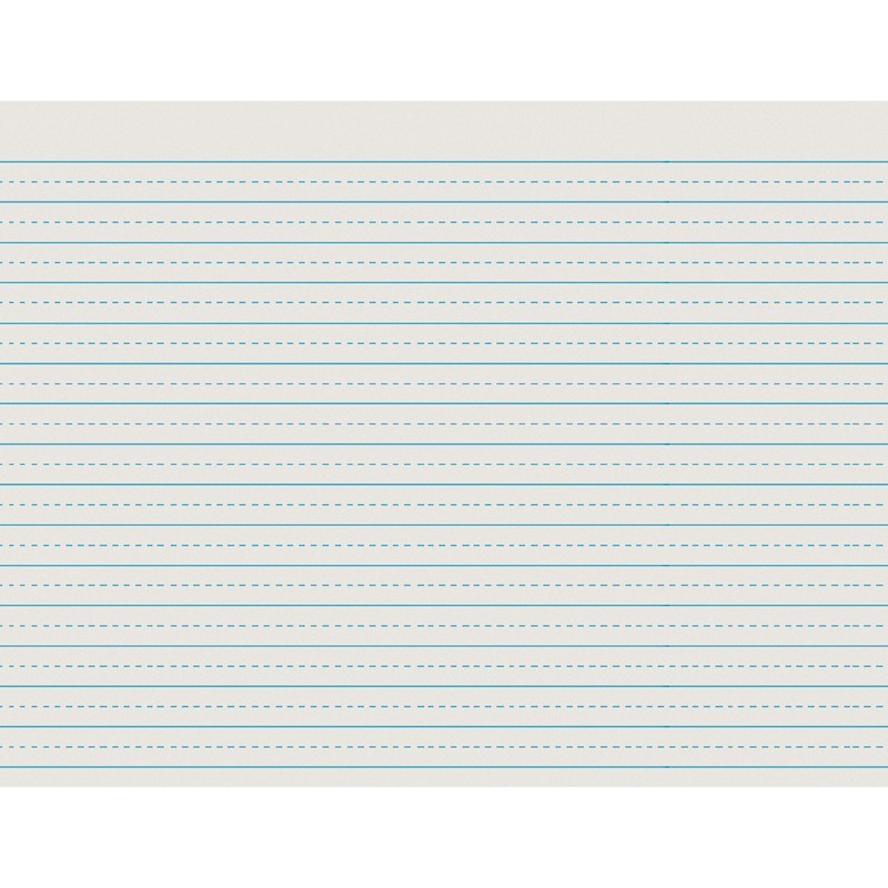 Pacon® Newsprint Handwriting Paper, Alternate Dotted, Grade 3, 1/2" x 1/4" Ruled Long, 11" x 8-1/2", 500 Sheets