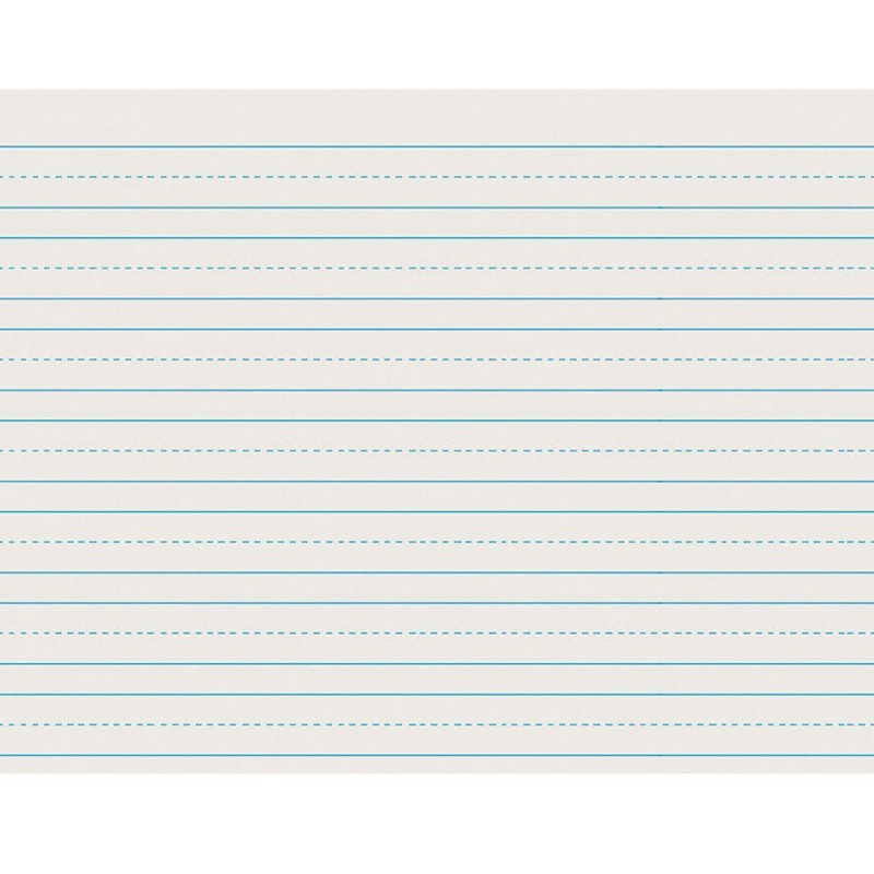 Pacon® Newsprint Handwriting Paper, Skip-A-Line, Grade 2, 3/4" x 3/8" x 3/8" Ruled Long, 11" x 8-1/2", 500 Sheets