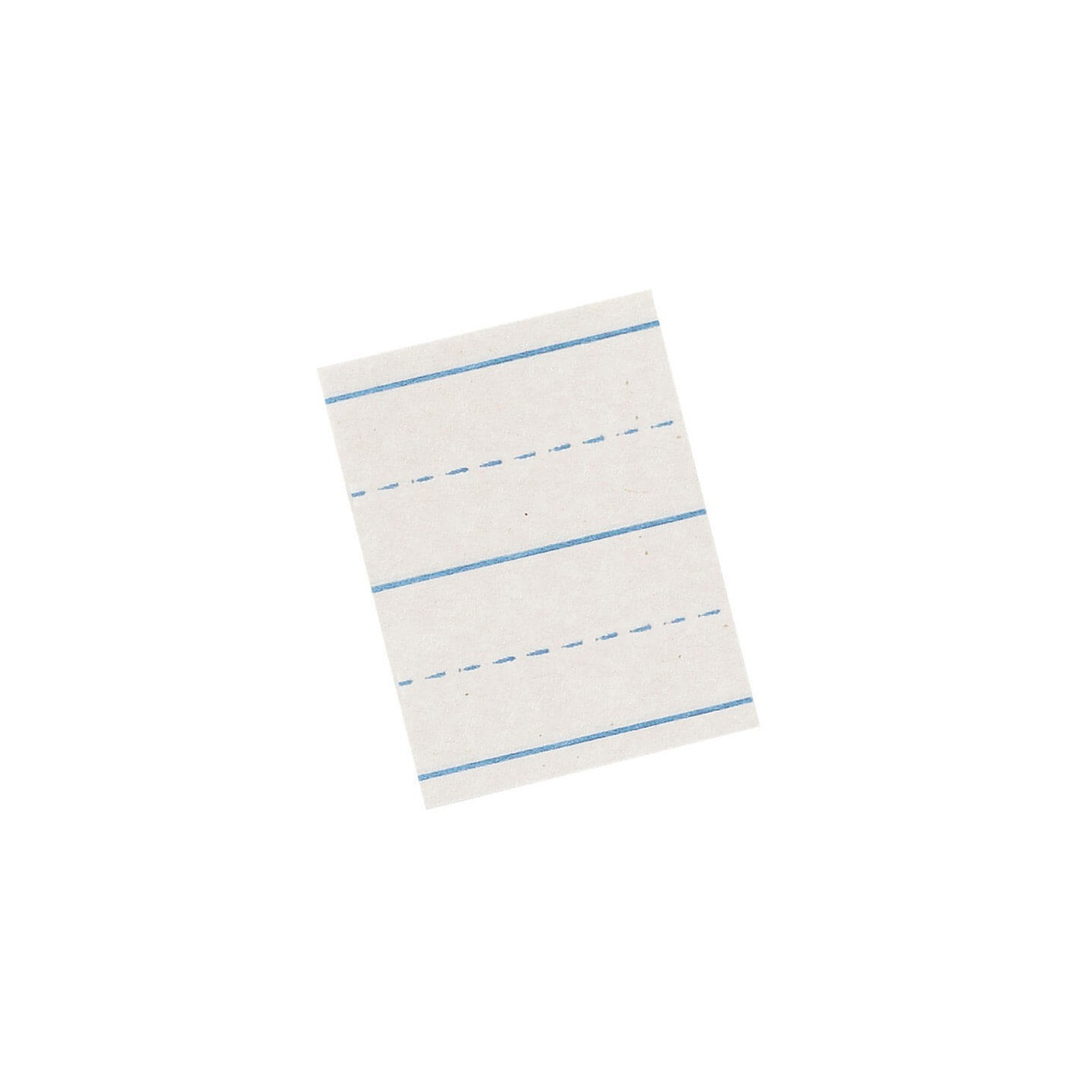 Pacon® Newsprint Handwriting Paper, Picture Story, 7/8" x 7/16" Ruled Long, 18" x 12", 500 Sheets
