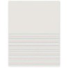 Pacon® Newsprint Handwriting Paper, Picture Story, Grade 2, 1/2" x 1/4" x 1/4" Ruled Short, 8-1/2" x 11", 500 Sheets