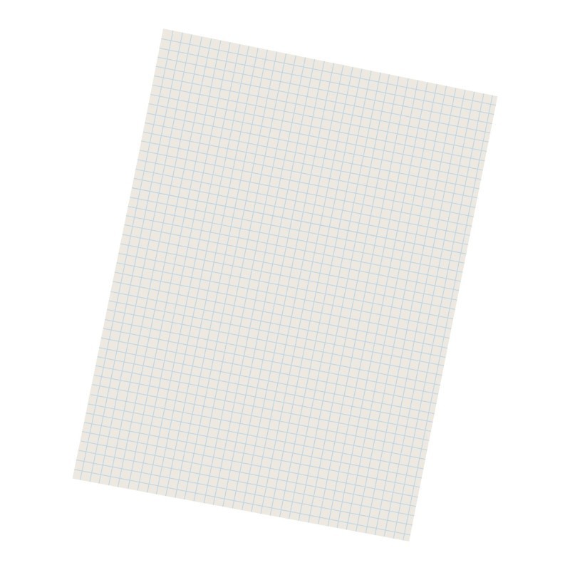 Pacon® Grid Ruled Drawing Paper, White, 1/4" Quadrille Ruled, 9" x 12", 500 Sheets