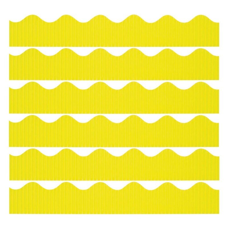 Bordette® Decorative Border, Canary, 2-1/4" x 50', 6 Rolls