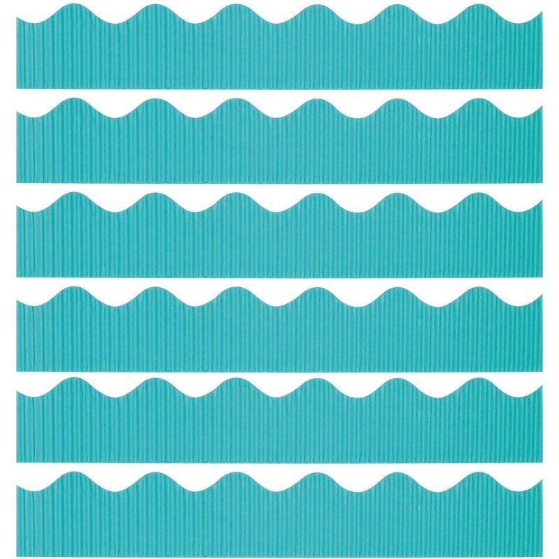 Bordette® Decorative Border, Azure, 2-1/4" x 50', 6 Rolls
