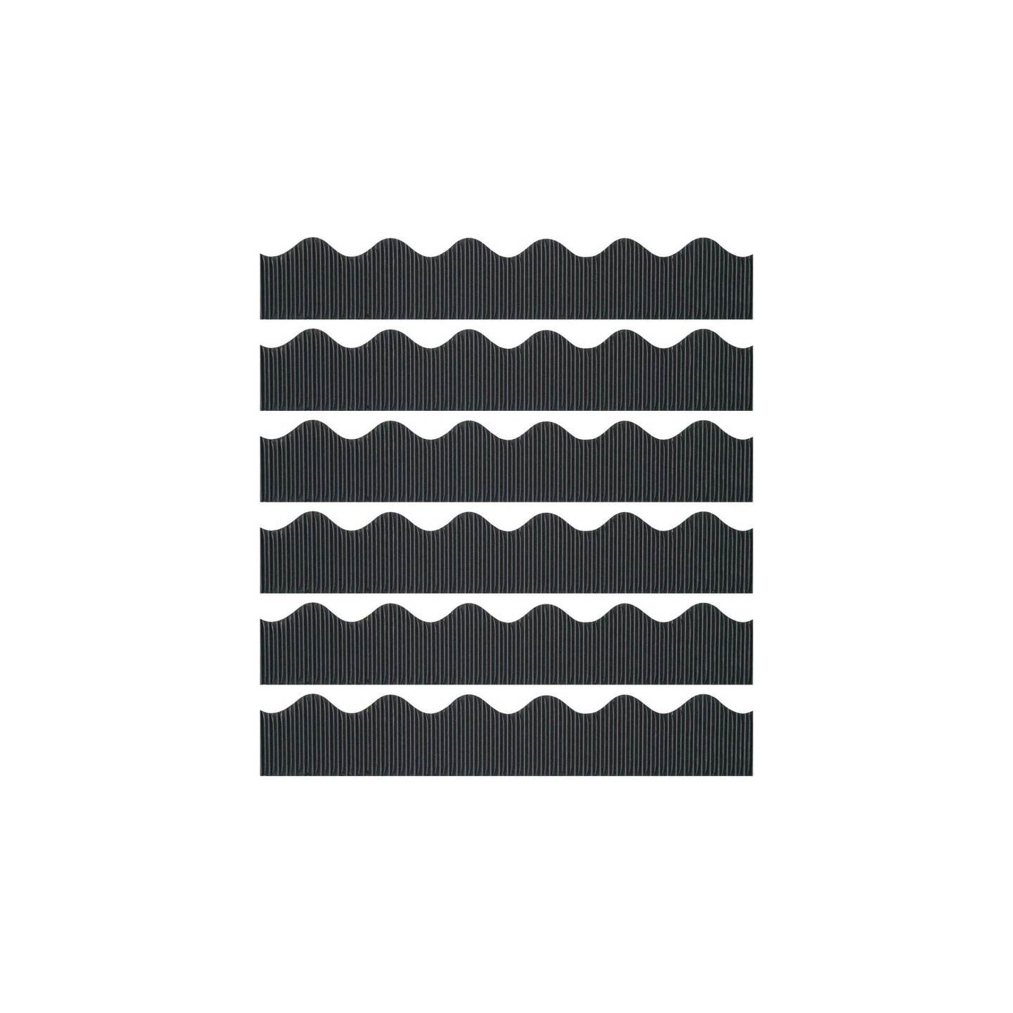 Bordette® Decorative Border, Black, 2-1/4" x 50', 6 Rolls