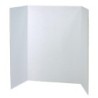 Pacon® Presentation Board, White, Single Wall, 48" x 36", 1 Board