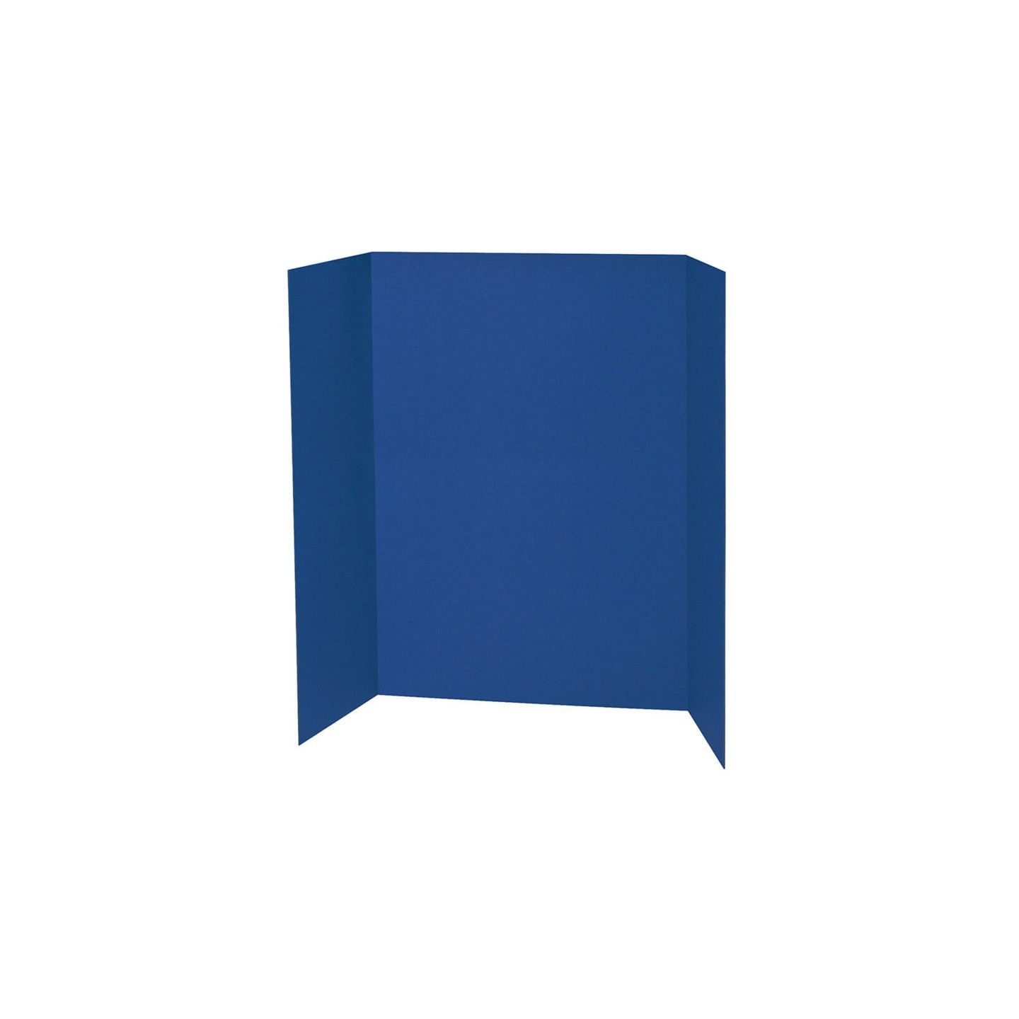 Pacon® Presentation Board, Blue, Single Wall, 48" x 36", 1 Board