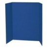 Pacon® Presentation Board, Blue, Single Wall, 48" x 36", 1 Board