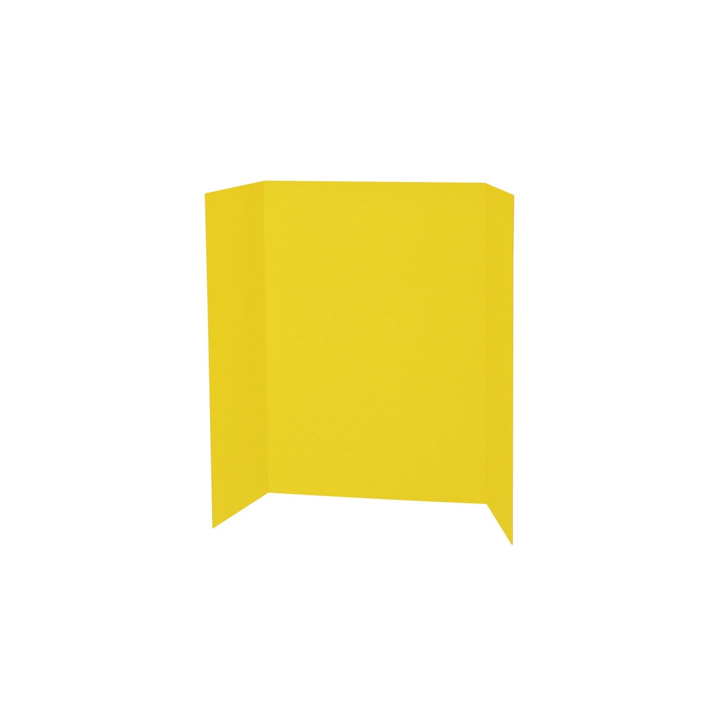 Pacon® Presentation Board, Yellow, Single Wall, 48" x 36", 1 Board