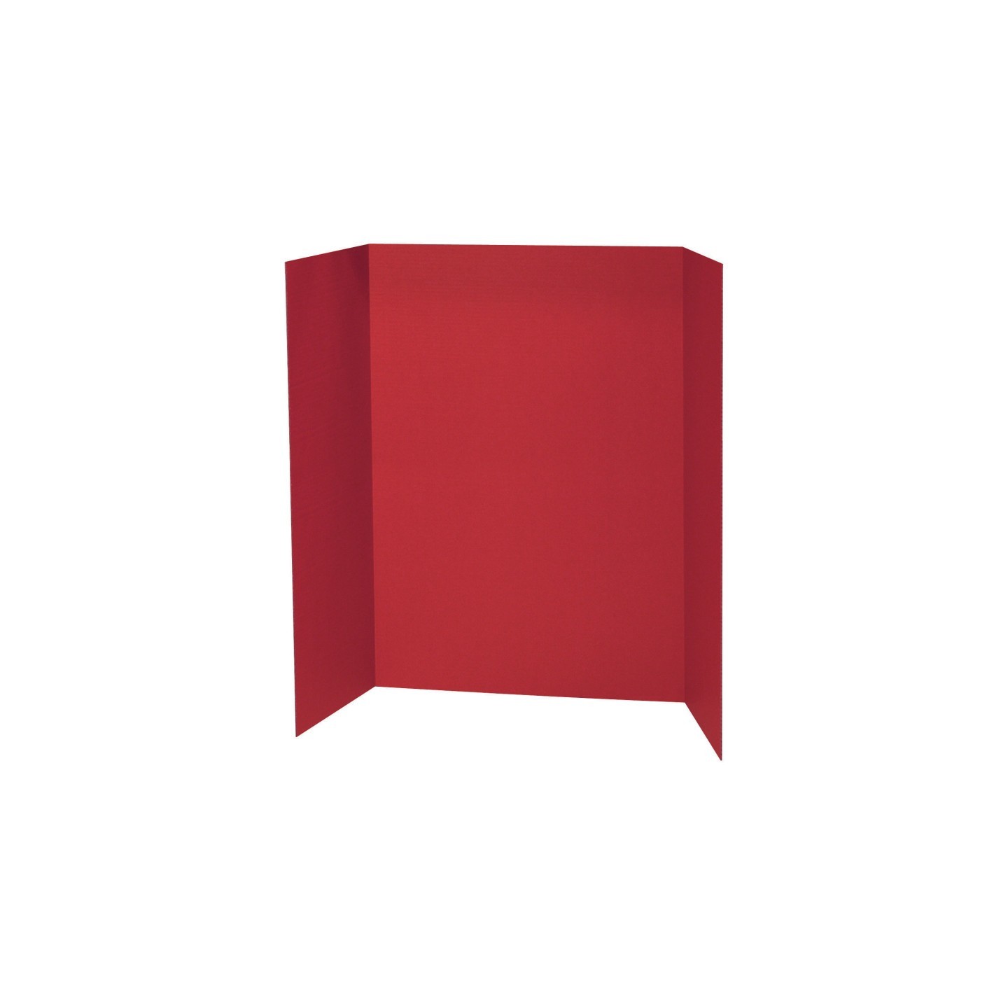 Pacon® Presentation Board, Red, Single Wall, 48" x 36", 1 Board