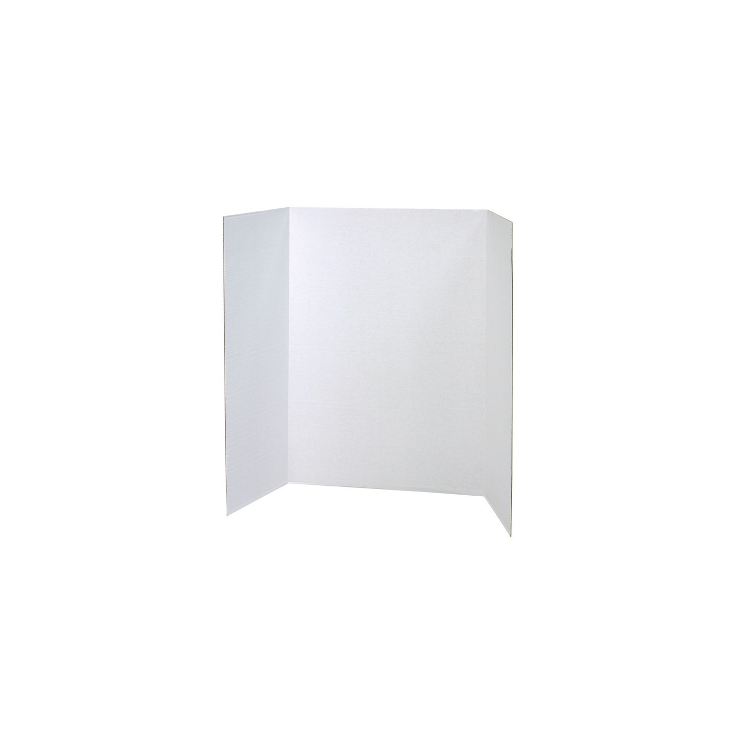 Pacon® Presentation Board, White, Single Wall, 40" x 28", 8 Boards