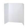 Pacon® Presentation Board, White, Single Wall, 40" x 28", 8 Boards