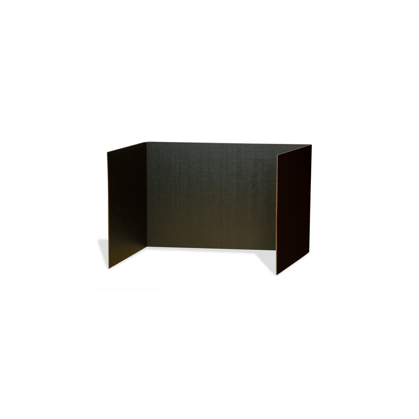 Pacon® Privacy Boards, Black, 48" x 16", 4 Boards