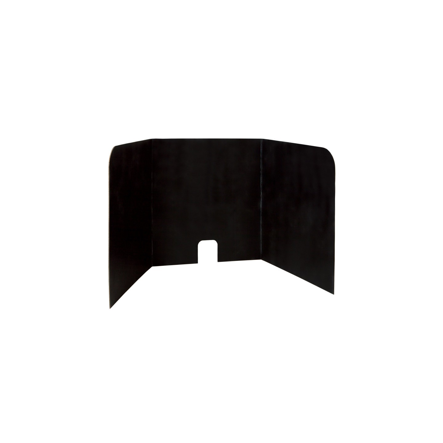 Pacon® Computer Lab Privacy Board, Black, 22"H x 22"W x 20"D, 4 Boards