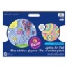 Prang® Jumbo Art Pad, White, 22" x 16", 30 Sheets