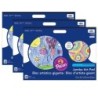 Prang® Jumbo Art Pad, White, 22" x 16", 30 Sheets, Pack of 3