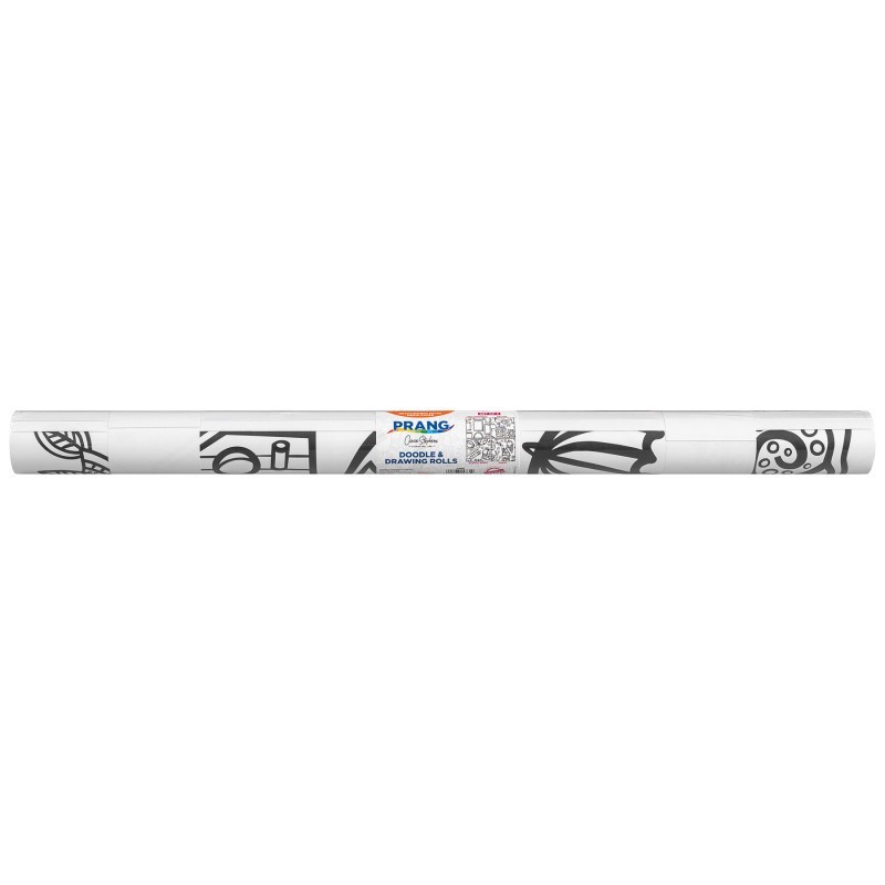 Prang® Doodle & Drawing Roll, 4 Assorted Designs