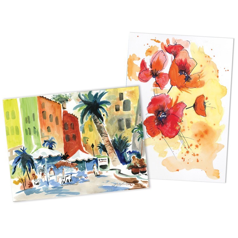 UCreate® Watercolor Paper, White, 90lb., 18" x 24", 50 Sheets