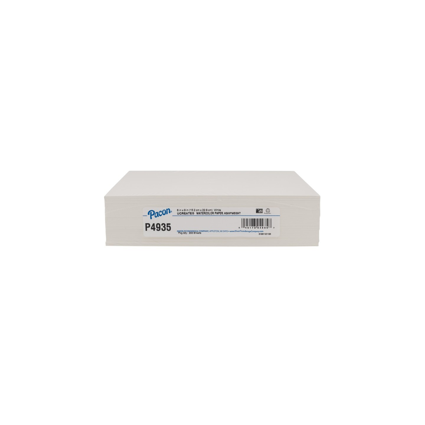 UCreate® Watercolor Paper, White, 90 lb., 6" x 9", 200 Sheets