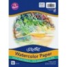UCreate® Watercolor Paper, White, Package, 140 lb., 9" x 12", 50 Sheets