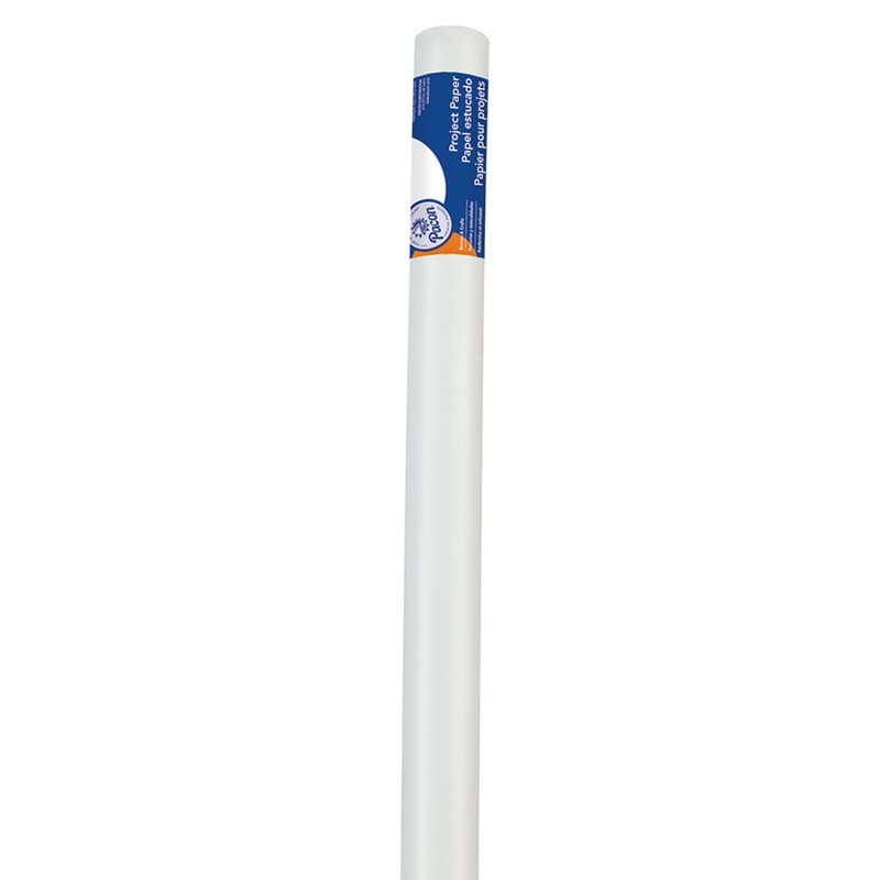 Pacon® Project Paper Roll, White, 24" x 30', 1 Roll
