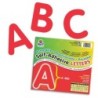 Pacon® Self-Adhesive Letters, Red, Puffy Font, 4", 78 Characters