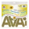 Pacon® Self-Adhesive Letters, Gold Dazzle, Puffy Font, 4", 78 Characters