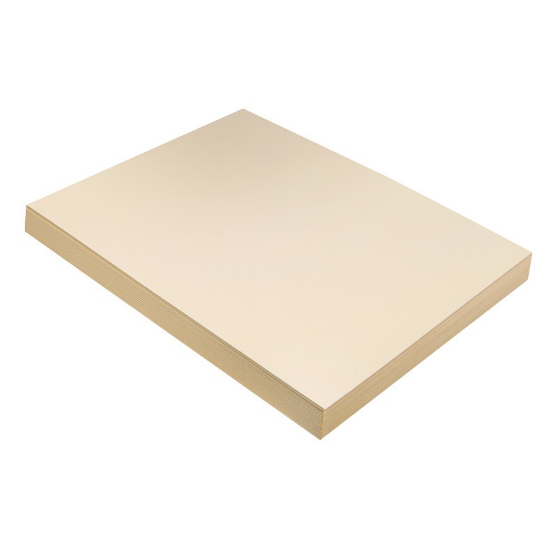 Pacon® Medium Weight Tagboard, Manila, 9" x 12", 100 Sheets