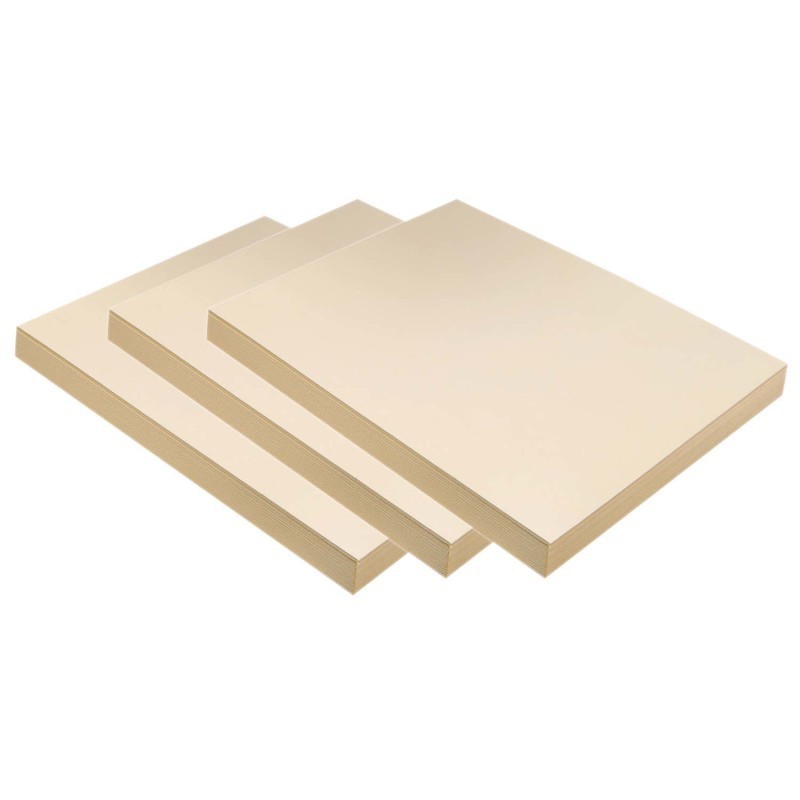 Pacon® Medium Weight Tagboard, Manila, 9" x 12", 100 Sheets Per Pack, 3 Packs