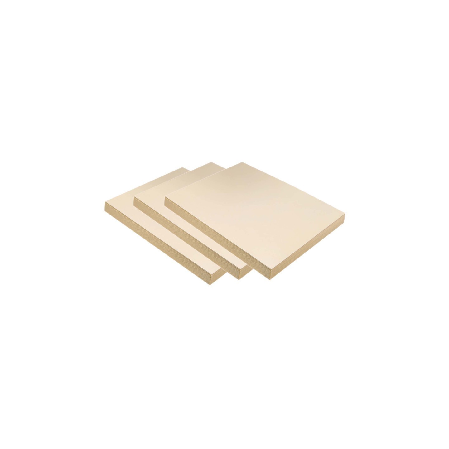 Pacon® Medium Weight Tagboard, Manila, 9" x 12", 100 Sheets Per Pack, 3 Packs