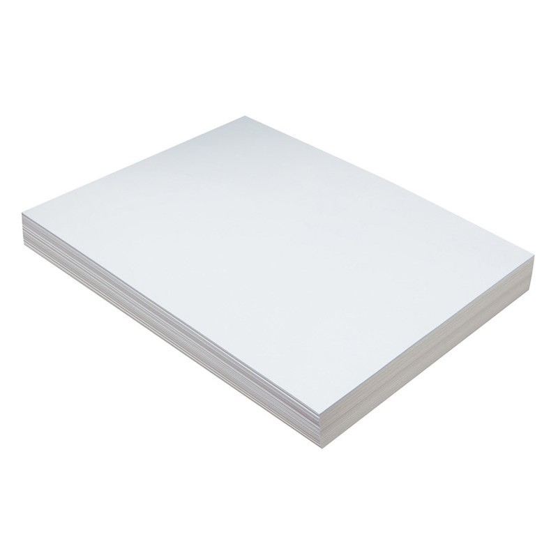 Pacon® Heavyweight Tagboard, White, 9" x 12", 100 Sheets