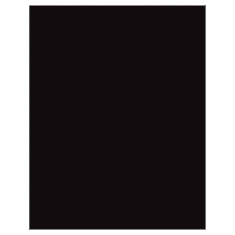 UCreate® Premium Coated Poster Board, Black, 22" x 28", 25 Sheets