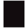 UCreate® Premium Coated Poster Board, Black, 22" x 28", 25 Sheets